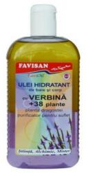 Favisan Ulei Hidratant de Baie si Corp cu Verbina si 38 Plante Favioil Favisan, 300ml