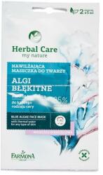 Farmona Natural Cosmetics Laboratory Masca Hidratanta cu Alge Albastre - Farmona Herbal Care Blue Algae Face Mask, 2 x 5ml