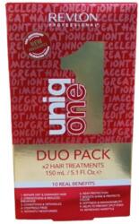 Revlon Tratament Nutritiv Leave In - Revlon Professional Uniq One All In One Hair Treatment Duo Pack, 2x 150 ml