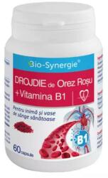 Bio-Synergie Drojdie de Orez Rosu + Vitamina B1 Bio-Synergie, 60 capsule