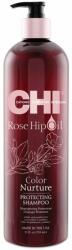 CHI Sampon Protector Par Vopsit - CHI Farouk Rose Hip Oil Color Nurture Protecting Shampoo 739ml