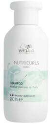 Wella Sampon pentru Parul Cret - Wella Professionals Nutricurls Micellar Shampoo for Curls, varianta 2023, 250 ml