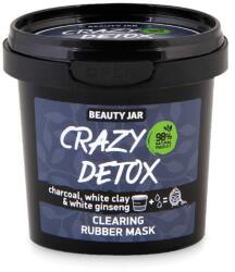 Beauty Jar Masca Faciala Alginata Detoxifianta cu Carbune si Argila Alba Crazy Detox Beauty Jar, 20 g