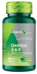 Adams Supplements Omega 3-6-9 Ulei din Seminte de In 1000 mg Flaxseed Oil Adams Supplements, 30 capsule
