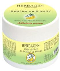 Herbagen Masca de par cu extract de banana - Herbagen Banana Hair Mask Hydrating and Nourishing, 100ml