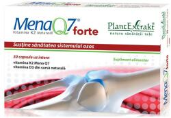 PlantExtrakt Mena Q7 Forte Vitamina K2 Plantextract, 30 capsule