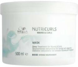 Wella Masca Hidratanta pentru Parul Cret si Ondulat - Wella Professionals Nutricurls Deep Treatment for Waves & Curls, varianta 2023, 500 ml