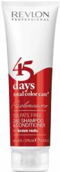 Revlon 2in1 Sampon si Balsam - Revlon Professional 45 Days Total Color Care Brave Reds 275 ml