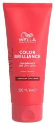 Wella Balsam pentru Par Vopsit cu Fir Gros - Wella Professionals Invigo Color Brilliance Coarse, varianta 2023, 200 ml