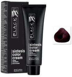 Black Professional Vopsea Crema Permanenta - Black Professional Line Sintesis Color Cream, nuanta 5.2 Violet Light Brown, 100ml