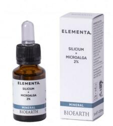 Bioearth Ser pentru Ten cu Siliciu si Alge - Bioearth Elementa Beauty Booster Mineral Silicium + Microalga 2%, 15 ml