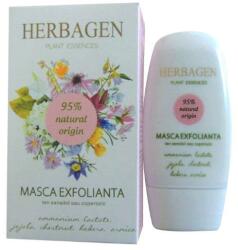 Herbagen Masca Exfolianta pentru Ten Sensibil sau Cuperozic Herbagen, 50g