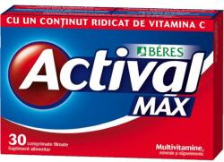 BÉRES Actival Max Beres Multivitamine, 30 comprimate