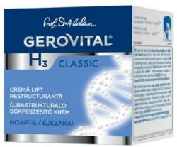 Gerovital Crema Lift Restructuranta de Noapte - Gerovital H3 Classic Restructuring Lift Cream, 50ml