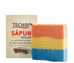 TECHIR Sapun Natural Tricolor Techir, 120 g
