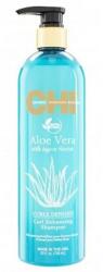 CHI Sampon pentru Par Cret cu Aloe Vera si Nectar de Agave- CHI Curls Defined Curl Enhancing Shampoo Aloe Vera with Agave Nectar, 739 ml