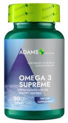 Adams Supplements Omega 3 Supreme 1000 mg Fish Oil Adams Supplements, 30 capsule