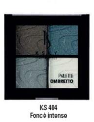 Mareleva Paleta de Farduri cu Patru Culori KS4P - Palette Ombretto, Nuanta KS 404 Fonce Intense, KSky, 8 g
