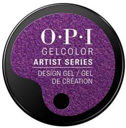 OPI Gel Unghii Semipermanent pentru Design - OPI GelColor Artist Series Grape Minds Think Alike, 6 g