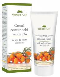 Cosmetic Plant Crema Contur Ochi Anticearcan cu Ulei de Catina si Masline Cosmetic Plant, 30ml Crema antirid contur ochi