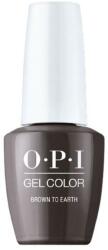 OPI Lac de Unghii Semipermanent - OPI Gel Color Fall Wonders Brown to Earth, 15 ml