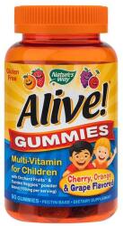 Alive - Gummies Multivitamin for Children Secom, 90 jeleuri