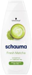Schauma Sampon Fortifiant cu Ceai Matcha pentru Radacini Grase si Varfuri Uscate - Schwarzkopf Schauma Fresh Matcha Shampoo for Greasy Roots & Dry Tips, 400 ml