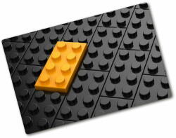 Wallmuralia. hu Edzett üveg vágódeszka Lego téglák 80x52 cm