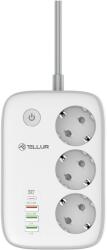 Tellur 3 Plug + 4 USB 2 m (331521)