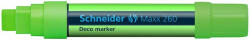 Schneider 260 folyékony krétamarker, zöld