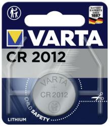 VARTA 6012101401 - 1 buc baterie cu buton litiu ELECTRONICS CR2012 3V (VA0206) Baterii de unica folosinta