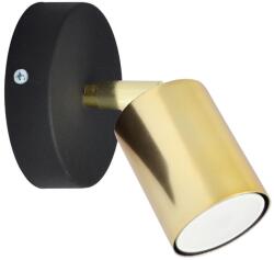 Helam LED Spot de perete TUNE 1xGU10/4, 8W/230V auriu/negru (HE1390)