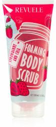 Revuele Foaming Body Scrub Strawberry and Chia exfoliant de corp hidratant 200 ml
