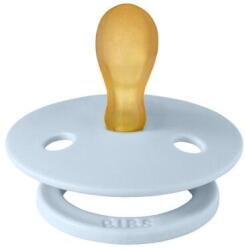 BIBS Suzeta Colour Latex, tetina simetrica, 0 luni + Baby Blue, BIBS (121231C)