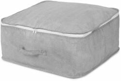 Compactor Ruha és takaró tároló textil doboz cipzárral Boston 46 x 46 x 20, 5 cm (RAN10170)