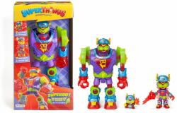 Magic Box Toys Set de joaca cu figurine si Robot Fury Storm, Superthings, Kazoom Kid