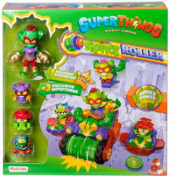 Magic Box Toys Set de joaca cu figurine si vehicul Spike Roller Cactus, Superthings, Kazoom Kid Figurina