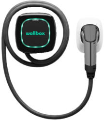 Wallbox Statie de incarcare masini electrice Wallbox Pulsar Plus cu cablu PLP1-0-2-2-9-002, 7.4kW, Type 2, 5m, WiFi, control de pe telefon (PLP1-0-2-2-9-002)