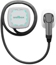 Wallbox Statie de incarcare masini electrice Wallbox Pulsar Plus cu cablu PLP1-0-2-4-9-001, 22kW, Type 2, 5m, WiFi, control de pe telefon (PLP1-0-2-4-9-001)