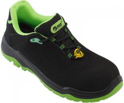 ROCK SAFETY Pantofi de protectie S1P, SRC, ESD, marime: 46, Negru / Verde lime, Rock Safety Micpro MICPRO-HS-G/46