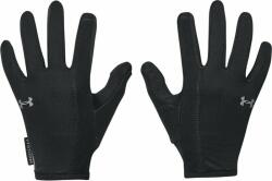 Under Armour Women's UA Storm Run Liner Gloves Black/Black/Reflective S Mănuși pentru alergare