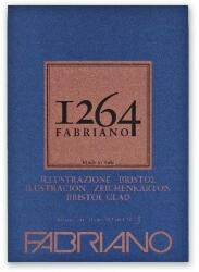 Fedrigoni 1264 Bristol 200g A4 50lapos ragasztott rajztömb (19100654) - tobuy