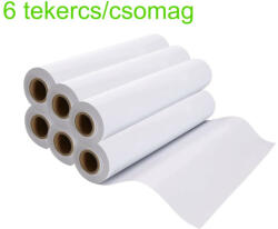  6 tekercs plotter papír A3 297mm x 100m - 80g (CAD_SUP-0497)