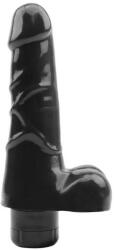 Chisa-novelties Vibrator Realist Verve Multispeed PVC Negru 20 cm Vibrator