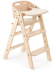 MamaToyz Multifunkcionális asztalszék babáknak, MamaToyz, összecsukható, asztallal, átalakítható, fa, 6 hónapos - tinédzser, natúr (Mtyz_muchair_nat)