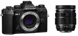 OM System Kit Aparat foto Mirrorless Olympus OM-5, 20.4MP, 4K + obiectiv 12-40mm PRO II (Negru) (V210020BE010)