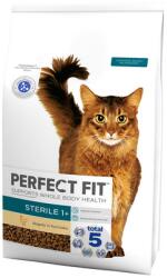 Perfect Fit Sterile 1+ Csirkében gazdag 7 kg-os száraz teljes értékű eledel felnőtt, sterilizált macskák számára