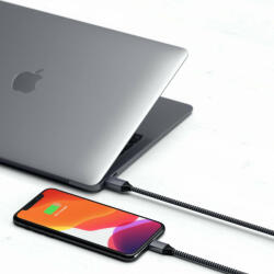 Satechi Type-C to Lightning Charging Cable - Space Grey (ST-TCL18M)
