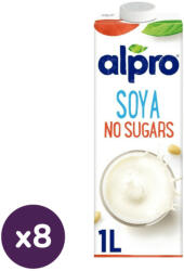 Alpro cukormentes szójaital (8x1 liter)