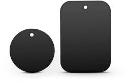 Haffner Fém ellenlapka darab mágneses autós tartóhoz - 2 db/csomag - fekete (PT-4833) (PT-4833)